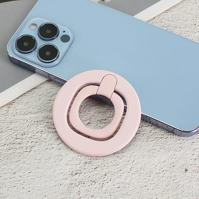 Magnetic Phone Holder Finger Ring 360 Grip Degree Rotating Phone Stand Black White Green Pink for Car Mount Phone Accessories