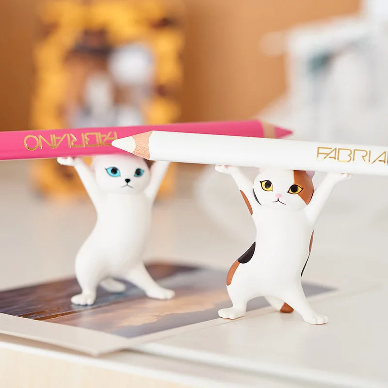 Cat earbud holder