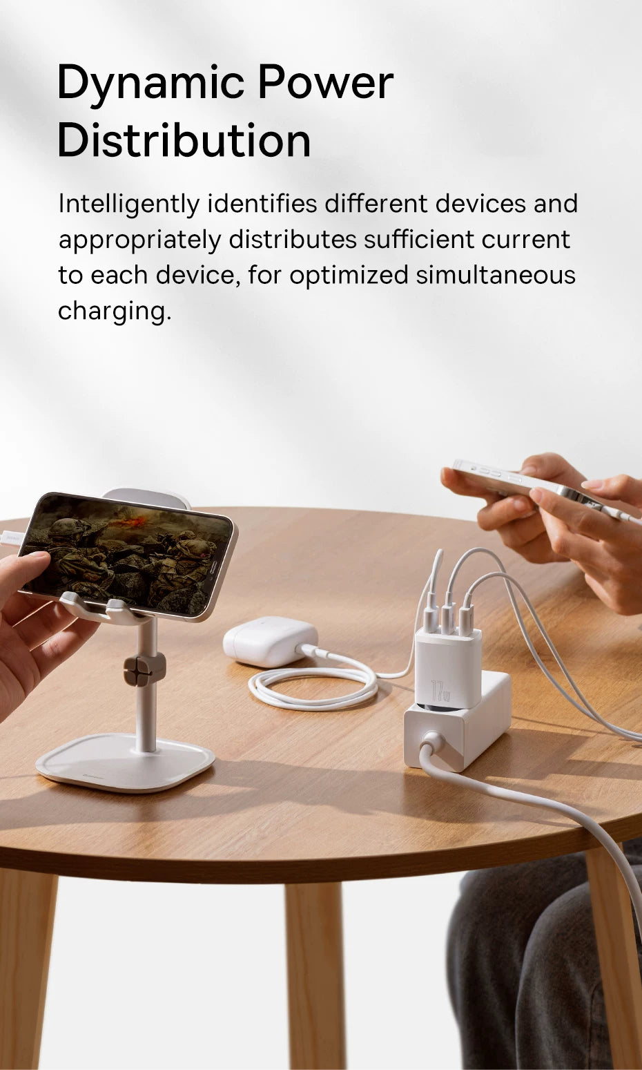 Essager USB Charger Travel Wall Adapter Safe Charging for Iphone15 14 EU Plug British Standard Hong Kong Version Charger