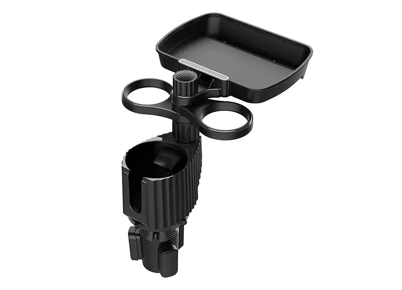 Car Cup Holder Expander Tray with Detachable cup.