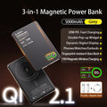 Magnetic Powerbank Wireless Fast charger 5000/10000mAh