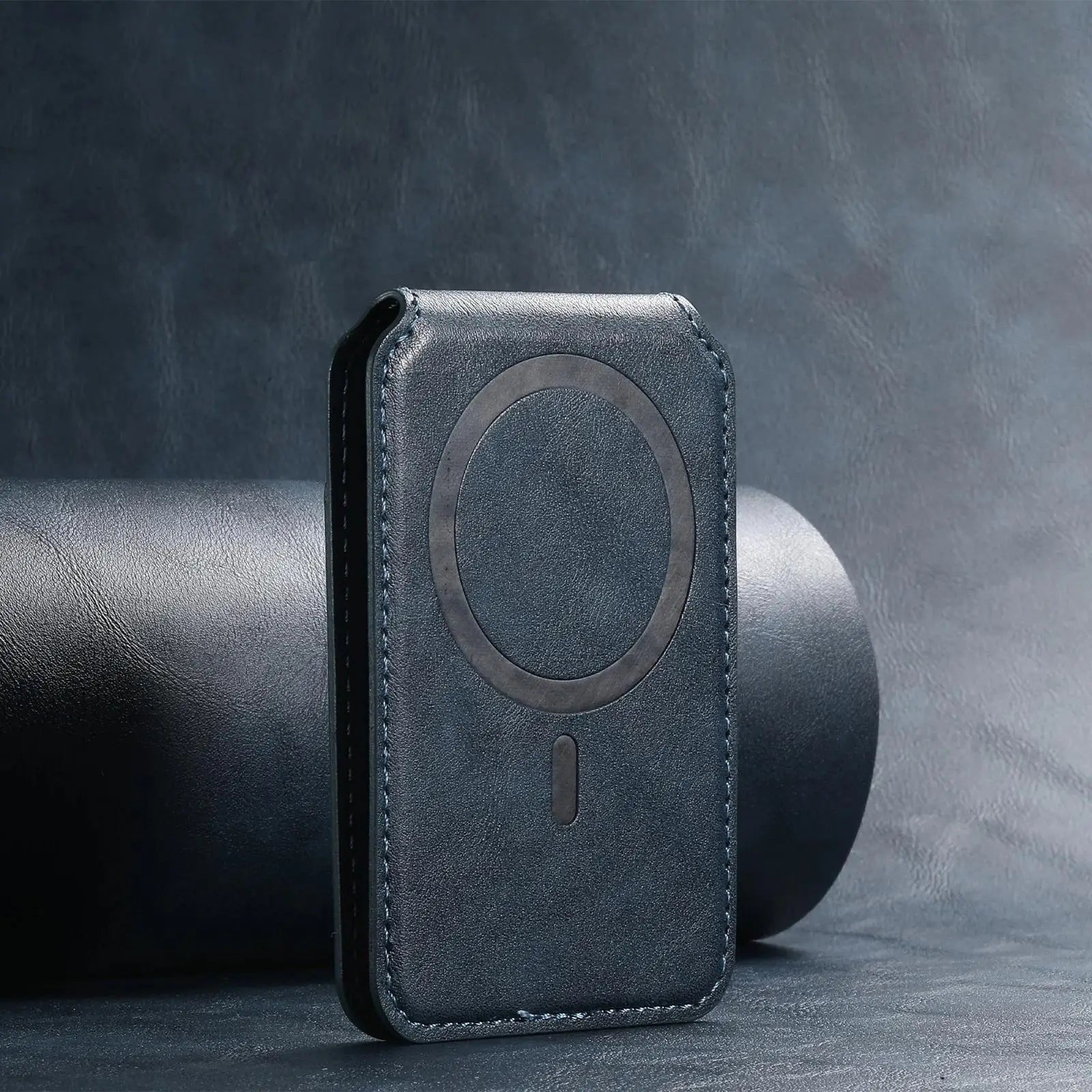 MagSafe Magnetic Leather Card Wallet Case for iPhone 11–15 Pro Max