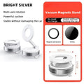 Magnetic Phone Holder – Plastic Mount for Desk & Car (White, Black)