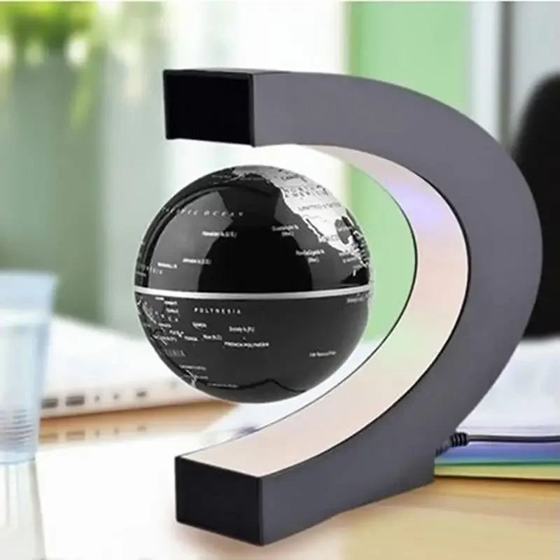 Magnetic Floating Globe LED World Map