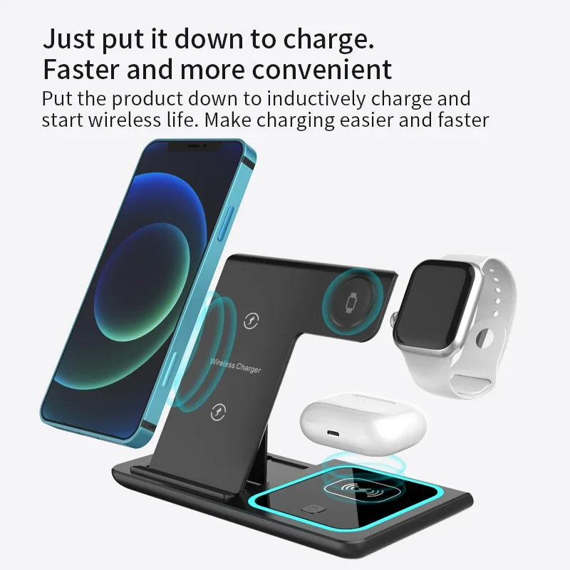 3 in 1 Wireless Charging Pad