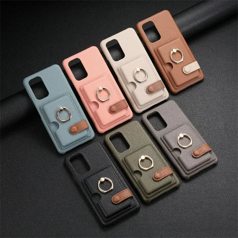Haiyu Phone Case wallet for Samsung  S24 S23 S21 FE S25 Ultra S22 Plus A16 A26 A3 A5