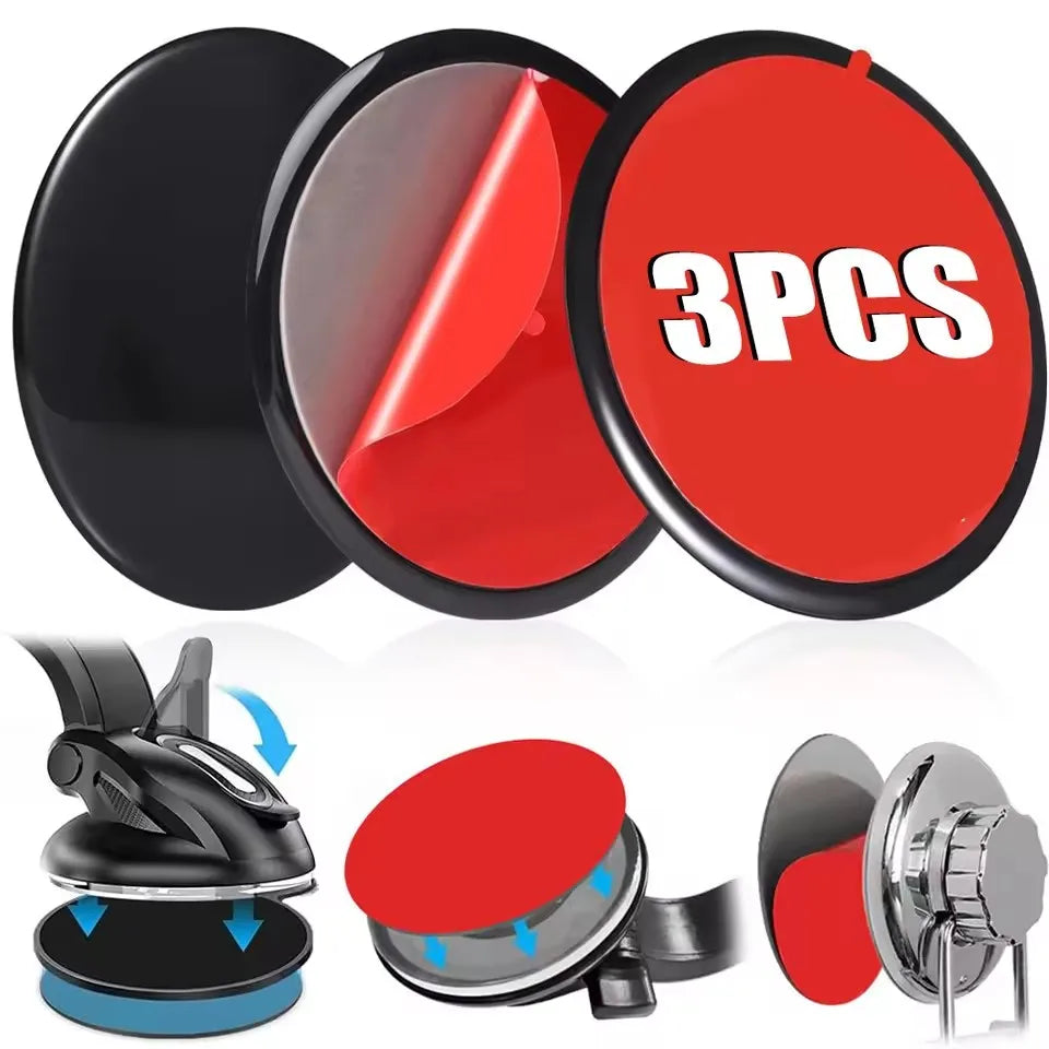 PROMO Universal Dashboard Adhesive Sticky Pad Set for Suction Cup Grip Car Mount Replacement Dash Camera Windshield Phone Holderstands