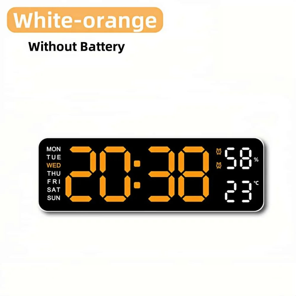 LED Digital Wall&Desk Alarm Clock