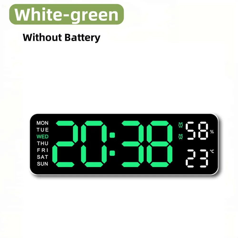 LED Digital Wall&Desk Alarm Clock