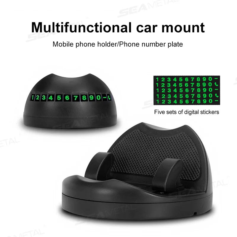 Car Phone Mount Holder 360° Rotation