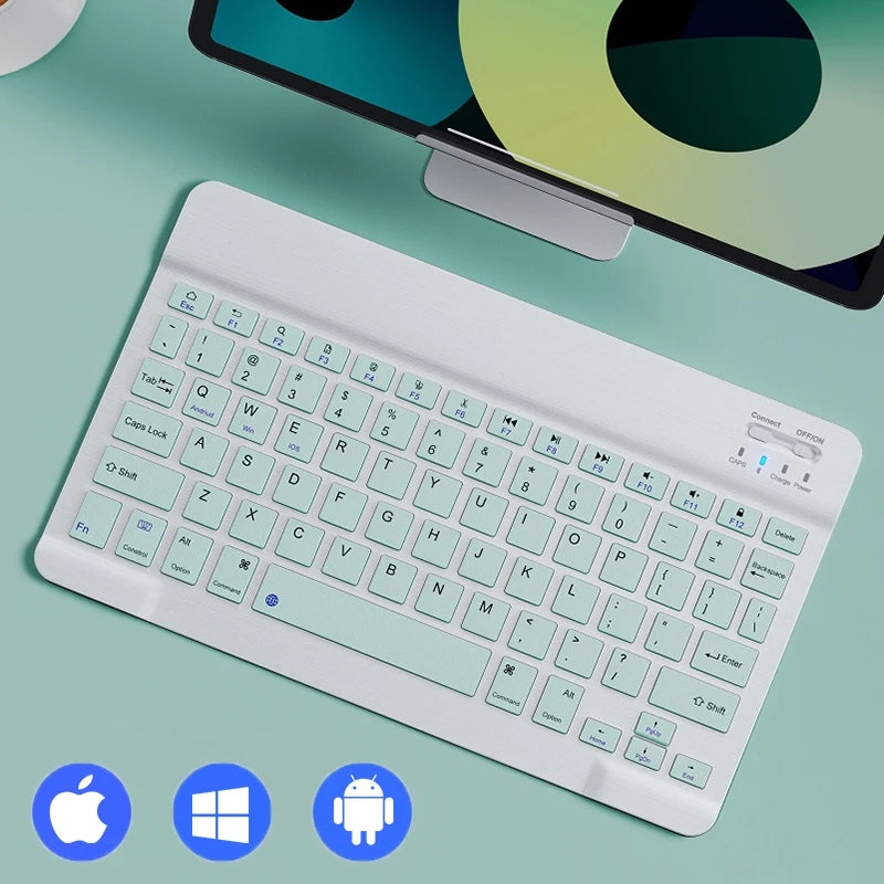 Wireless Keyboard Bluetooth-compatible Keyboard Gaming Keybaord for PC iPad Tablet Keyboard