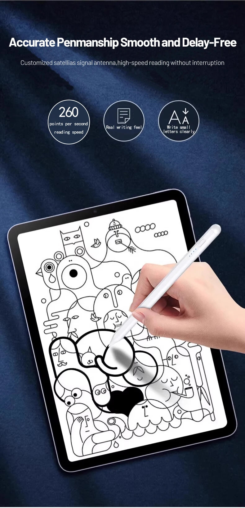 Universal Stylus Pen For IOS Android Windows Tablet Phone Multicolor PEN Capacitive Stylus Painting And Writing PEN