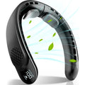 4000mAh Bladeless Portable Neck Fan 3 Gears Adjustable Super Multi-Function Digital Display Rechargable Neck Fan for Outdoor