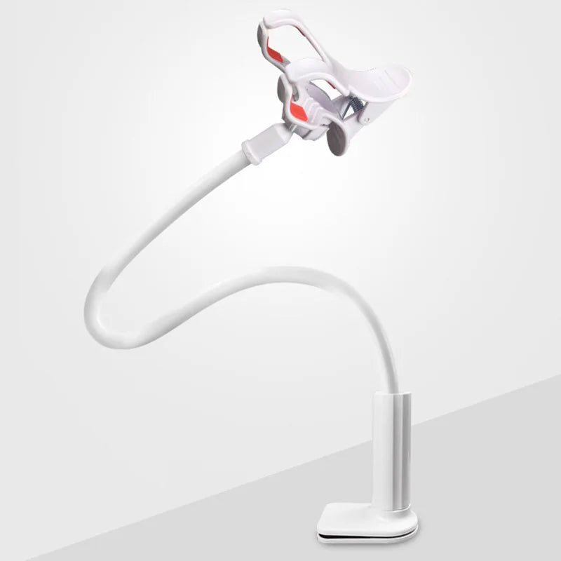 Flexible 360 clip phone holder