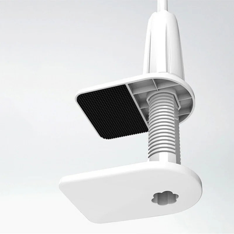 Flexible 360 clip phone holder
