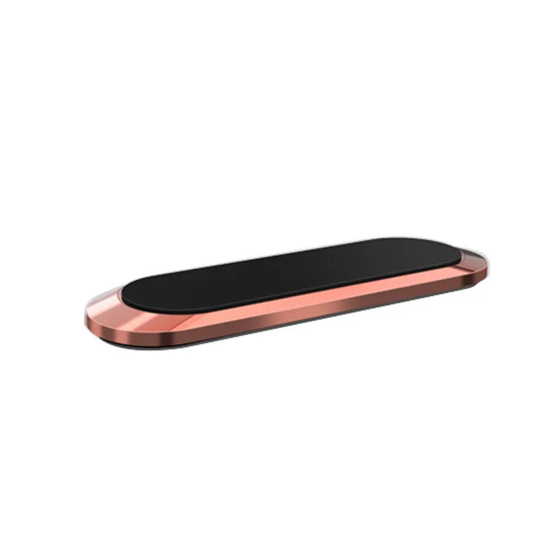 Mini Strip Magnetic Phone Holder – Slim Mount (Black, Rose Gold, Silver)
