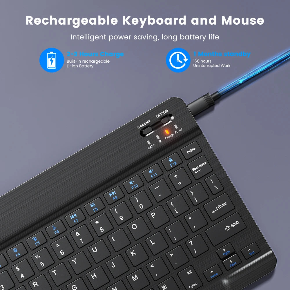Wireless Keyboard Bluetooth-compatible Keyboard Gaming Keybaord for PC iPad Tablet Keyboard