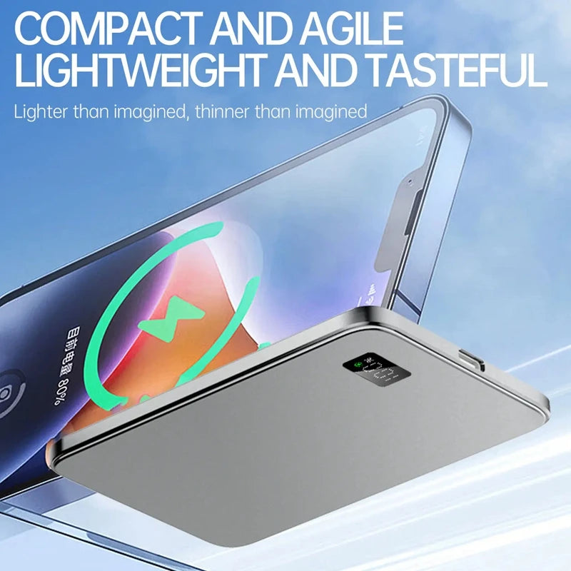 MagSafe Power Bank Magnetic Wireless Fast Charging Portable Charger