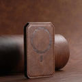 MagSafe Magnetic Leather Card Wallet Case for iPhone 11–15 Pro Max