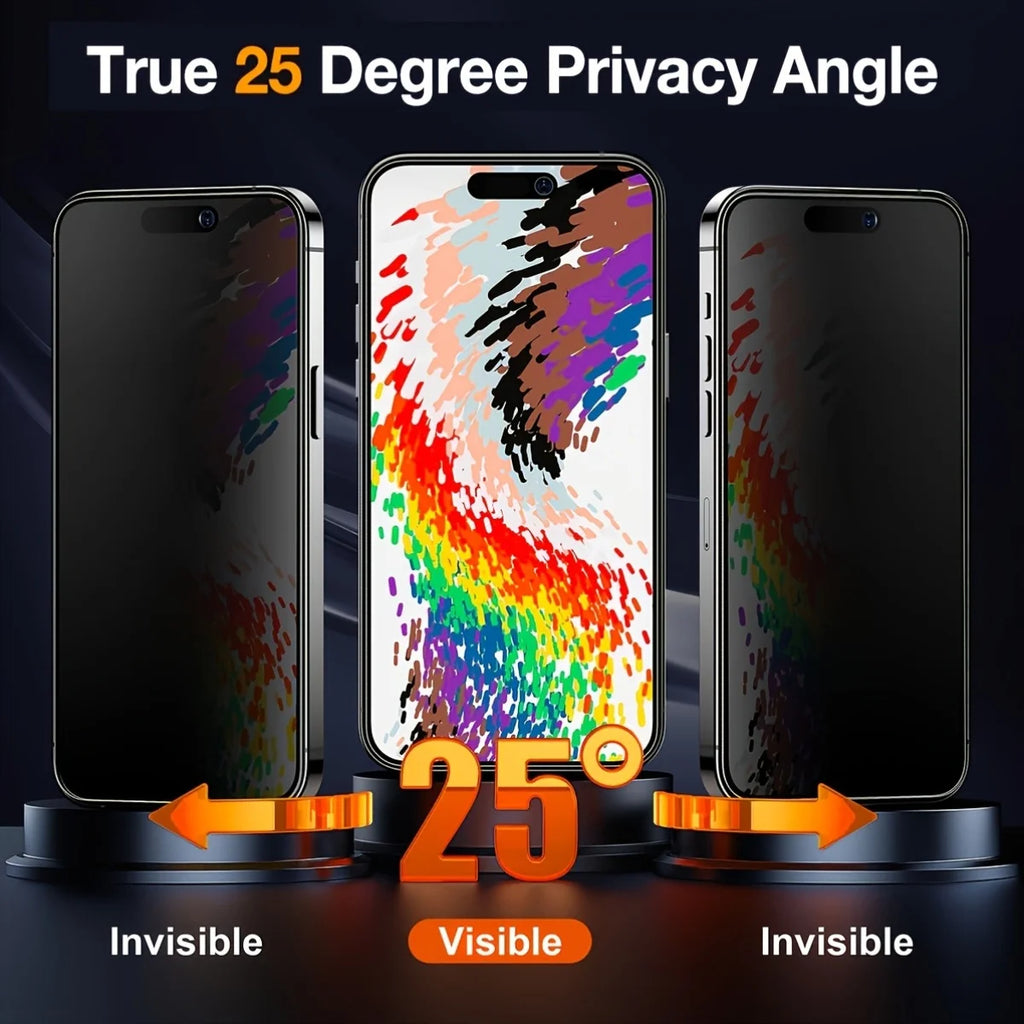 Privacy Screen Tempered Glass Matte Finish