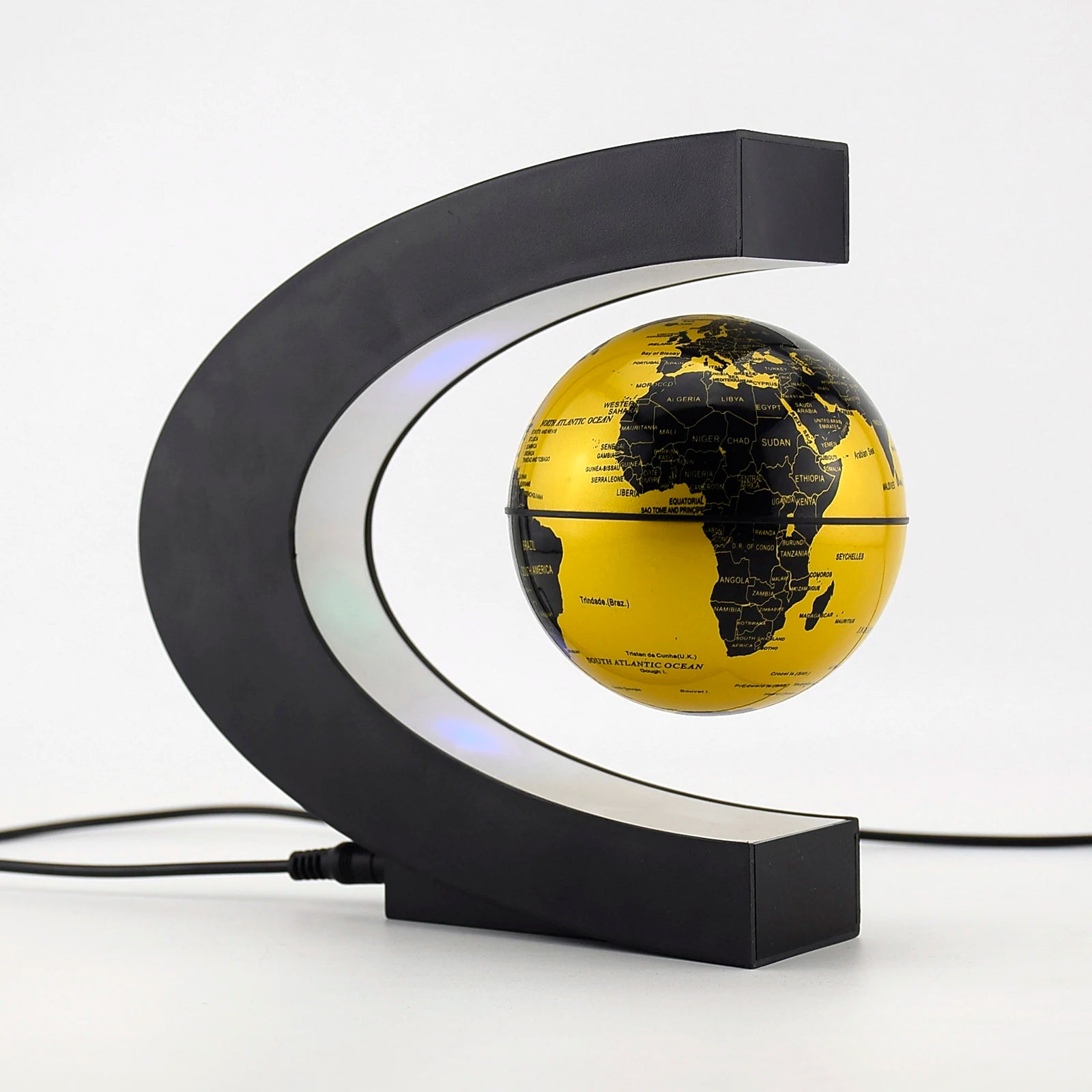 Magnetic Floating Globe LED World Map