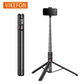 Selfie Stick 1.83m Aluminum Alloy Telescopic Stick Tripod with Bluetooth Remote for Smartphones Video Recording Live Streaming