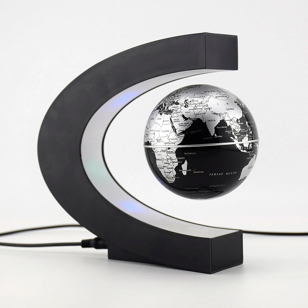 Magnetic Floating Globe LED World Map