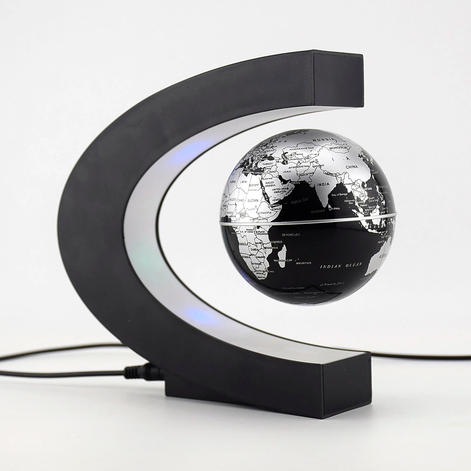 Magnetic Floating Globe LED World Map