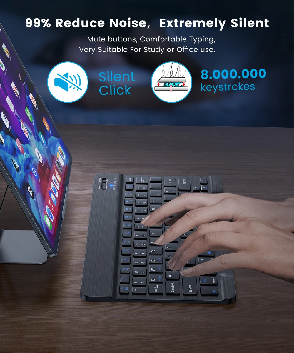 Wireless Keyboard Bluetooth-compatible Keyboard Gaming Keybaord for PC iPad Tablet Keyboard