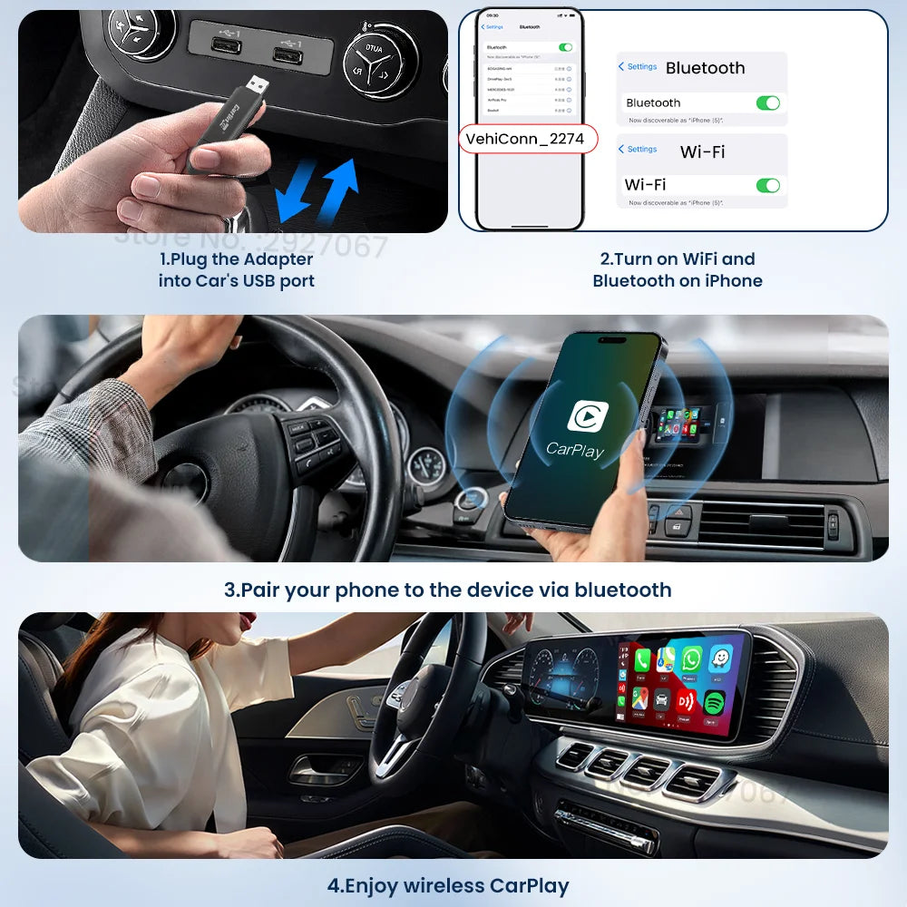 CarlinKit CarPlay bluetooth Adapter