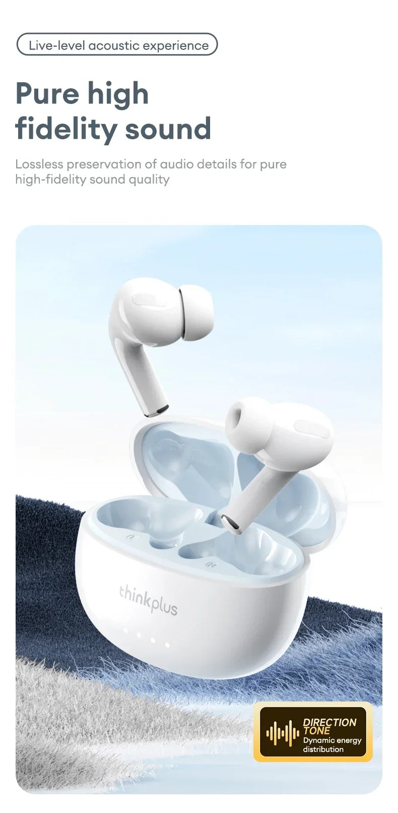 Lenovo LP5 PRO Wireless Bluetooth earphones