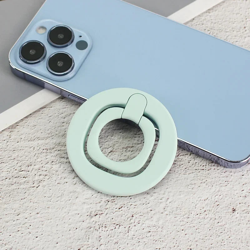 Magnetic Phone Holder Finger Ring 360 Grip Degree Rotating Phone Stand Black White Green Pink for Car Mount Phone Accessories