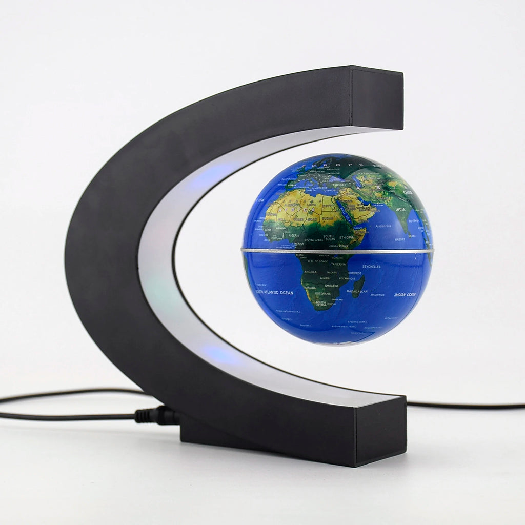 Magnetic Floating Globe LED World Map