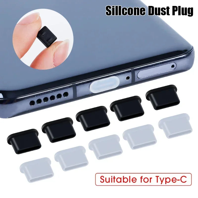 Silicone Dust Plug Type C Protector