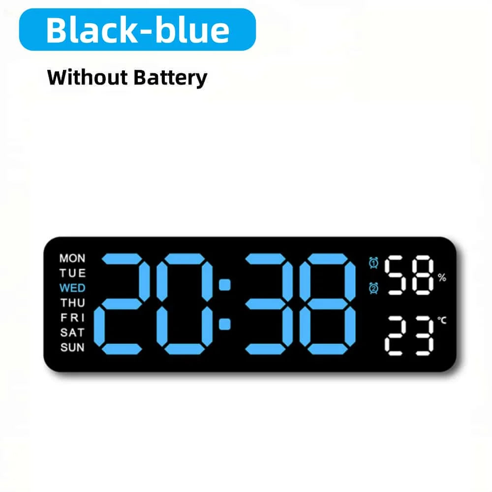 LED Digital Wall&Desk Alarm Clock