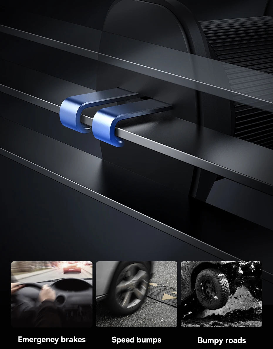 Baseus 15W Magnetic Wireless Car Charger with Ambient Light Ring – iPhone 13–16
