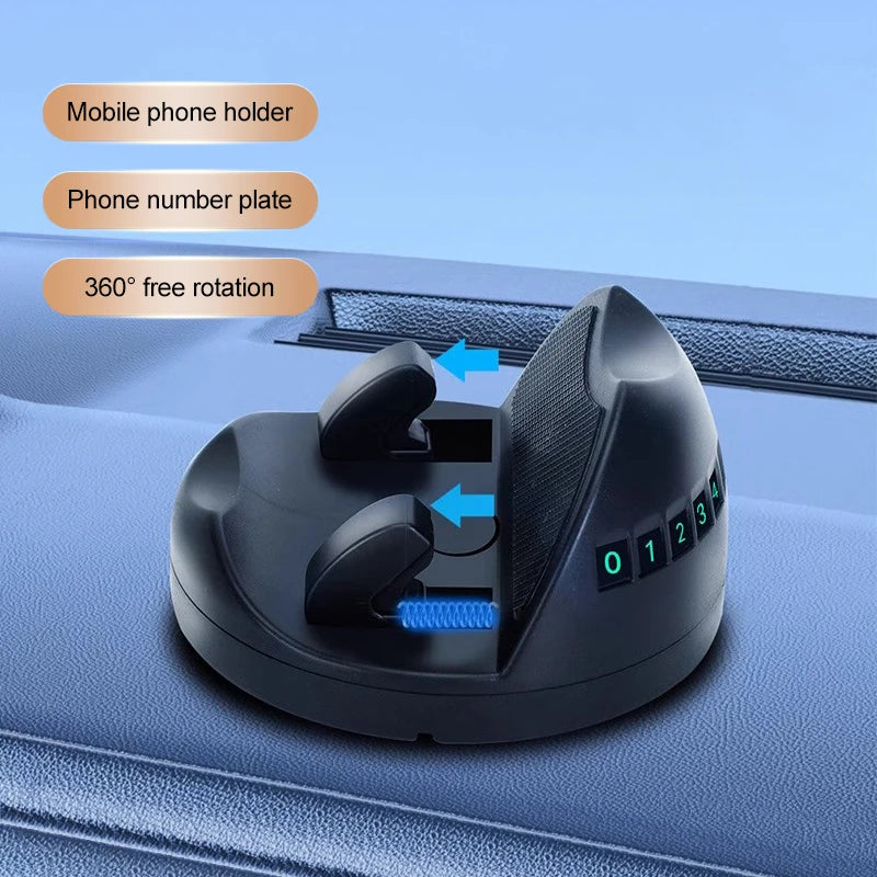 Car Phone Mount Holder 360° Rotation