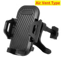 360° Rotatable Car Phone Holder Windshield Suction Cup & Air Vent Mount Universal Stand for Cellphone Stable Car Phone Bracket