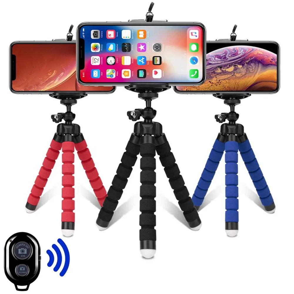 Tripod Phone holder W/ remote