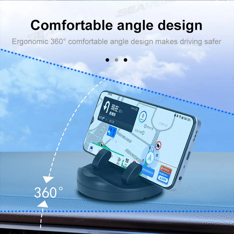 Car Phone Mount Holder 360° Rotation