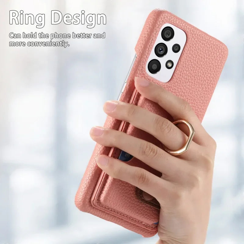 Haiyu Phone Case wallet for Samsung  S24 S23 S21 FE S25 Ultra S22 Plus A16 A26 A3 A5